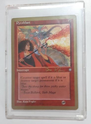 Magic Mtg Pyroblast World Championships Seattle 1998 