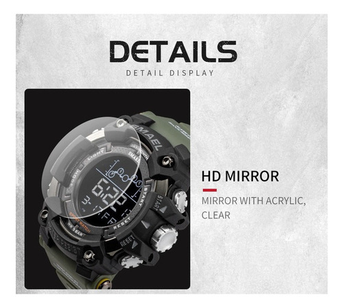 Reloj 1802 Military Shock Original Varios Colores