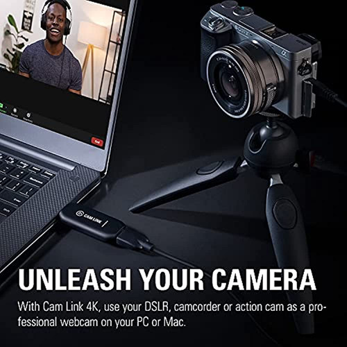 Elgato Cam Link 4k: Transmita En Vivo, Grabe A Través De Dsl