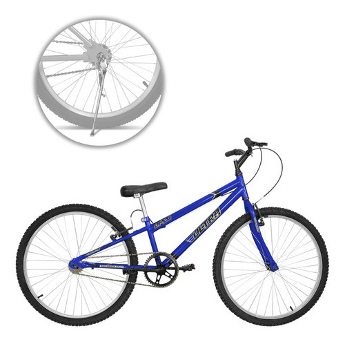 Bicicleta Rebaixada Aro 26 Masculina/ Feminina Ultra Bikes Cor Azul