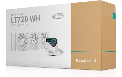 Enfriador de agua blanco Deepcool Anti-Fugas Rgb Lt720