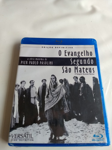 Blu-ray O Evangelho Segundo São Mateus