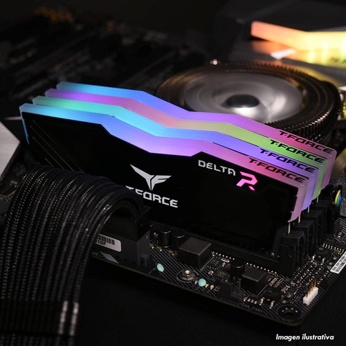 Memoria Ram Ddr4 32gb 3200mhz Teamgroup Delta Rgb Negro