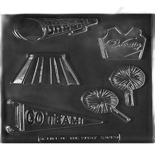 Molde - Cheerleading Kit Chocolate Candy Mold