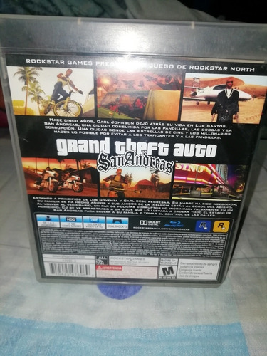 Gta San Andreas Ps3 (Usado)