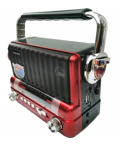 Radio Parlante Bluetooth Portatil Portable Recargable Am Fm 