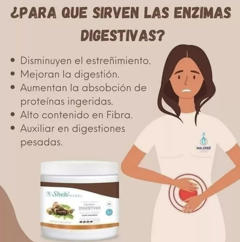 2 Enzimas Digestivas Digestión/ Reduce Inflamación + Regalo