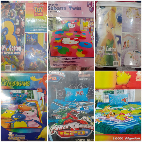 Juego De Sabana Individual Infantil