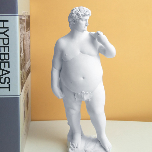 Obra-prima: Decoração De Mesa, Estátua De Fat David
