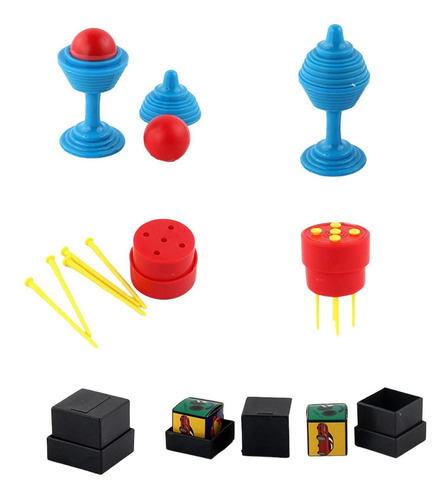 Imagen 9 de 10 de Kit Con Trucos Magia Para Niños Papas Familia Juegos Ilusion