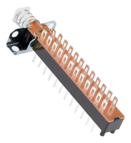 5 Interruptor De Botón, Diseño De Mecanismo De 24 Pines Y