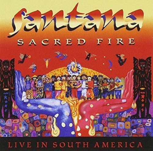 Santana Sacred Fire Live In South America Cd Original