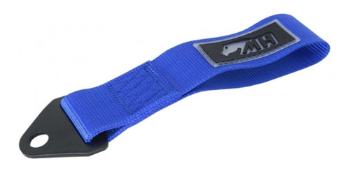 Cinta Reboque Reforçado Tecido Tow Strap Azul Metal Horse