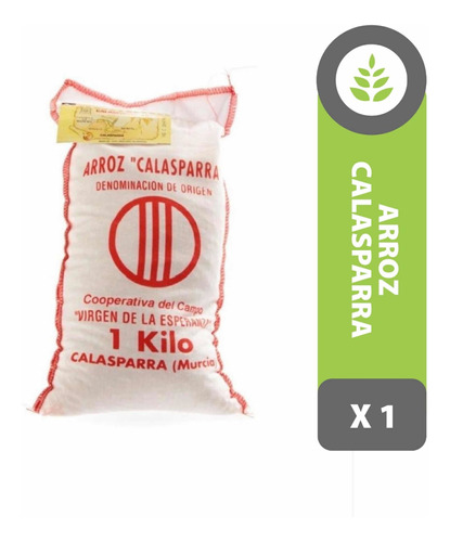 Arroz De Paella Calasparra Origen España X 1kilo