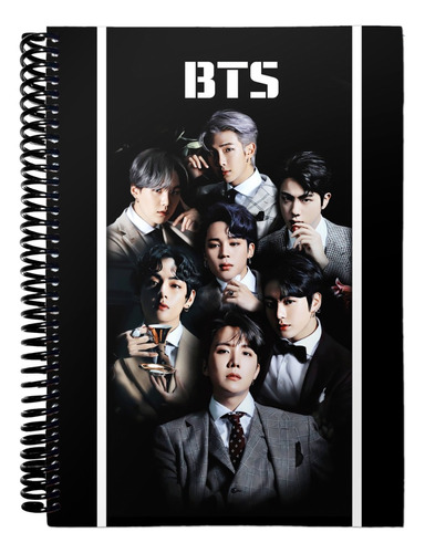 Cuaderno Bts - Tapa Dura A5 - Temático