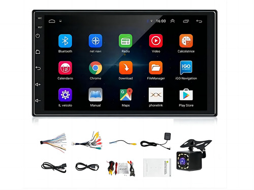 Auto Estéreo Android 7  Wifi Gps Bluetooth Touch Mirrorlink