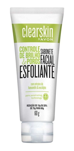 Sabonete Facial Esfoliante Clearskin 60g - Avon