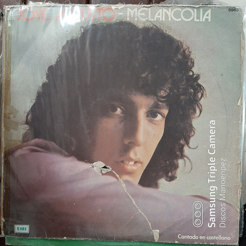 Vinilo Jose Augusto Melancolia Br1