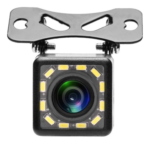 Imagen 2 de 3 de Cámara De Retroceso Universal Vehiculo Carro 12 Led