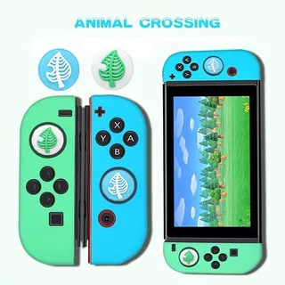 Funda Para Joycons Y 2 Grips Nintendo Switch Animal Crossing