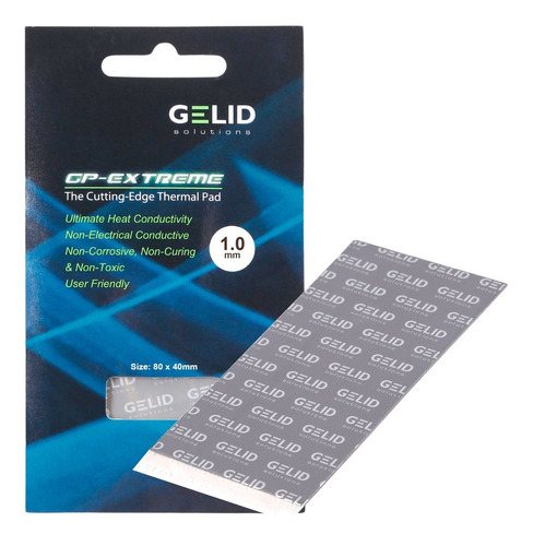 Thermal Pad Gelid Gp-extreme 80mmx40mmx1mm Ps3 Ps4 E Gpu