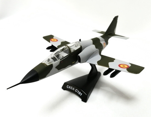 Miniatura Diecast 1/100, Avión De Instrucción Casa C101