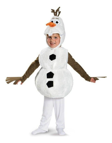 Frozen De Olaf De Cosplay Children Traje De Navidad