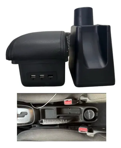 Consola Apoyabrazos Foxcol Premium 3 Puertos Usb Spark Gt 