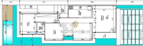 Imagem 20 de 21 de Casa Linear,meio Terreno, Bairro Chácara Mariléa! - Ca1109