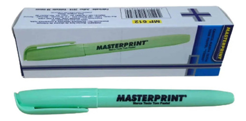 Caneta Marca Texto Verde Tom Pastel Caixa Com 06 Unidades Verde