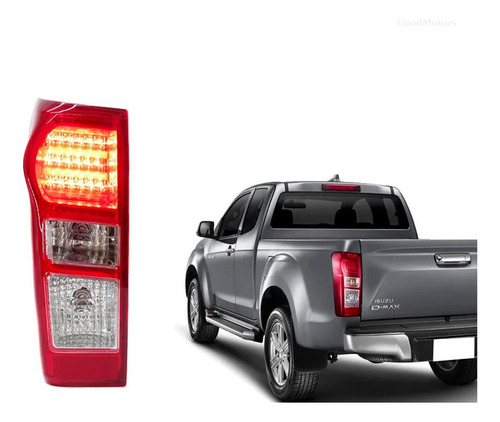 Foco Trasero Izquierdo Con Led Chevrolet Dmax 2015 Al 2020