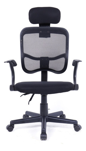 Cadeira Office Goldentec Gt Executiva Goldentec Acessórios Cor Preto Material Do Estofamento Nylon