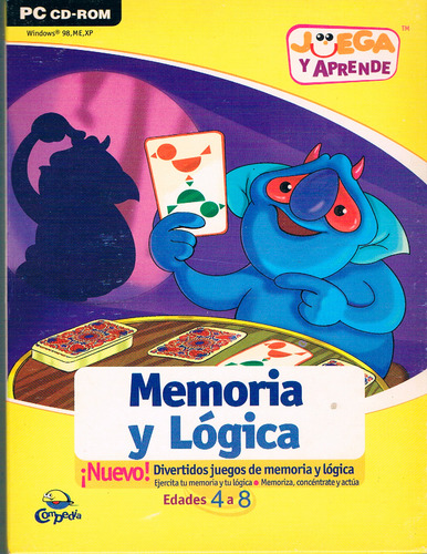 Juega Y Aprende - Divertidos Juegos De Memoria Y Lógica (Usado)