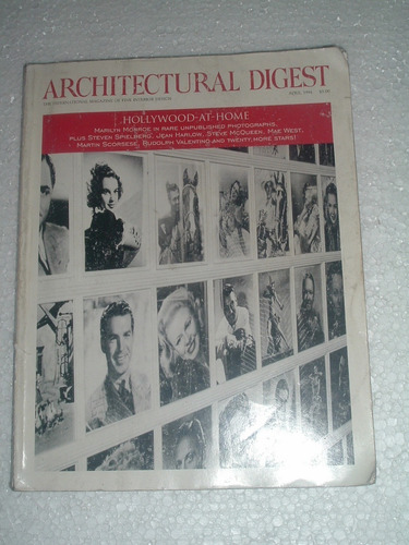 Revista  Architectural Digest    Hollywood-at-home