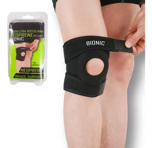 Rodillera Bionic Rotuliana Neo Corta Velcro Ng