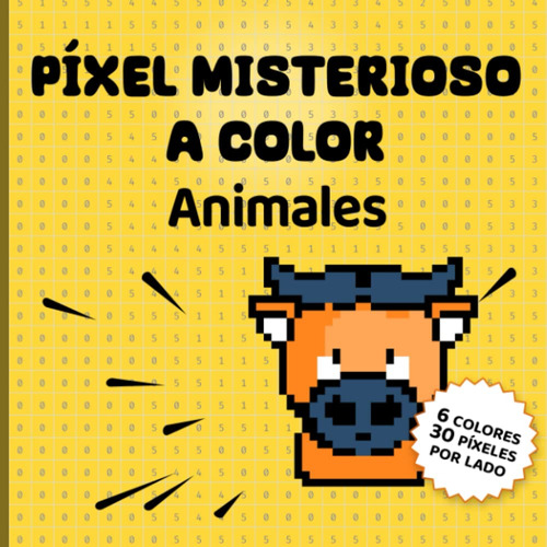 Píxel Misterioso A Color Animales: Cajas Numeradas Par 61cty