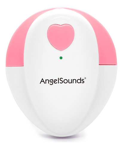 Doppler Fetal Prenatal Angel Sounds Frecuencia Cardíaca Color Rosa