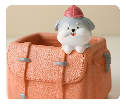 (1 #mold) Mochila Con Dibujos Animados De Animales Y Suculen