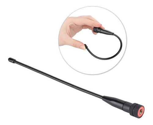 Sma - Antena De Radio Para Baofeng Kenwood (vhf, Uhf, Dos V¿