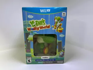 Yoshi Woolly World Wii U Bundle Amiibo Yoshi Verde