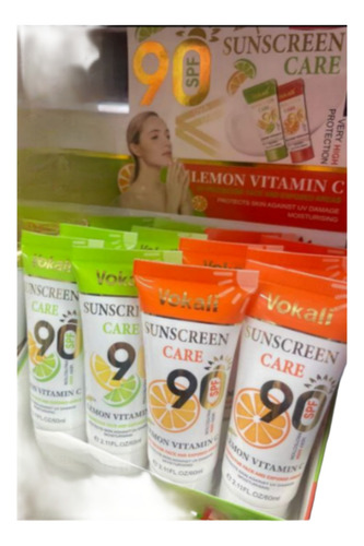 Protector Solar Vitamina C Spf 90 Incluye 2 Piezas