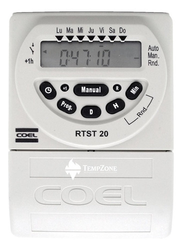 Temporizador Timer Semanal De Horarios Coel Montaje Riel Din