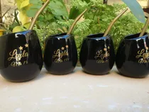 Comprar Mates Ovo Negros Souvenir
