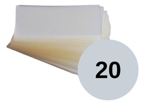Pouch Plastificación A4 216 X 303 Mm X 20 Un. 125 Mic