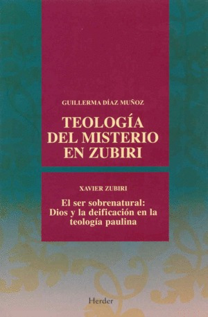 Libro Teologia Del Misterio En Zubiri-nuevo
