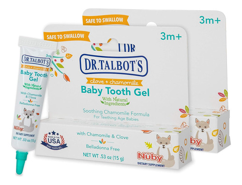 Dr. Talbots Baby Tooth Gel Para Dolor De Encías, Inspirado N