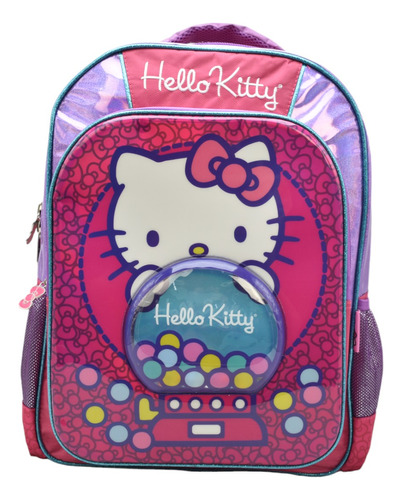 Mochila Escolar Primaria Sanrio Hello Kitty Ruz 160509.0 Rosa 10L