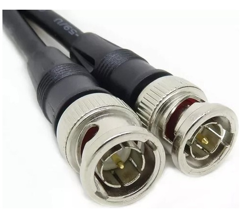 Cable Bnc A Bnc 0,5 Mts Coaxial Cctv Dvr Camaras Patch Cord