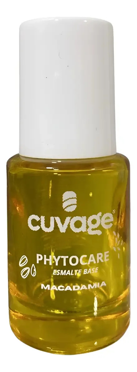 Fortalecedor De Uñas Con Macadamia Esmalte Cuvage Traslucido