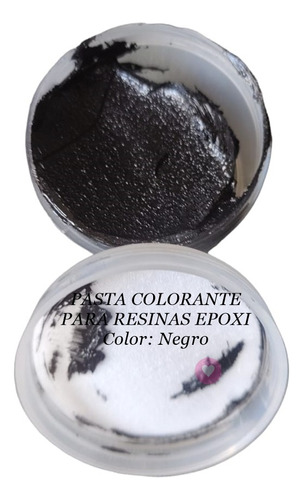 Pasta Colorante Para Resinas Epoxi Color Negro Novarchem